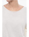 ArchivioB Merin Wool Crewneck Drop Shoulder Sweater