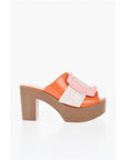 Viktor & Rolf MELISSA Rubber BLOSSOM Mules with Maxi Buckle 10cm