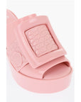 Viktor & Rolf MELISSA Rubber BUCKLE UP Mules with Maxi Buckle 10cm
