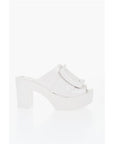 Viktor & Rolf MELISSA Rubber BUCKLE UP Mules with Maxi Buckle 10cm