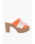 Viktor & Rolf MELISSA Rubber BUCKLE UP Mules with Maxi Buckle 10cm