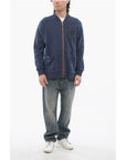 Viktor & Rolf Brushed Cotton Zip-up Sweatshirt with Patch Pockets
