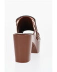 Viktor & Rolf MELISSA Rubber BUCKLE UP Mules with Maxi Buckle 10cm