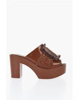 Viktor & Rolf MELISSA Rubber BUCKLE UP Mules with Maxi Buckle 10cm