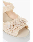 Viktor & Rolf MELISSA Rubber BLOSSOM Sandals with Platform Sole