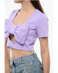 Viktor & Rolf Cropped BANDEAU Top With Maxi Bow