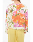 Viktor & Rolf Over BOXY Sweater with Floral Print