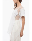 Viktor & Rolf Sangallo FLOATING TIME T-shirt With Mesh Detail