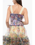 Viktor & Rolf Floral Print HAUTE FANTASIE Top With Bows