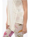 Viktor & Rolf Sleeveless HANGING BY A THREAD Top With Mesh Detail