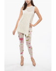 Viktor & Rolf Sleeveless HANGING BY A THREAD Top With Mesh Detail