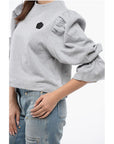 Viktor & Rolf Crewneck SEAL Sweatshirt With Puffed Sleeves