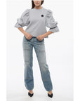 Viktor & Rolf Crewneck SEAL Sweatshirt With Puffed Sleeves