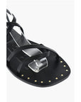Manebi Leather CANYON Lace Up Sandals
