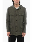 Altea Linen Sahariana Blazer with Hood