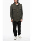 Altea Linen Sahariana Blazer with Hood