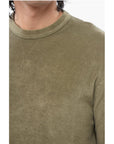 Altea Terry Cotton Crewneck Sweatshirt