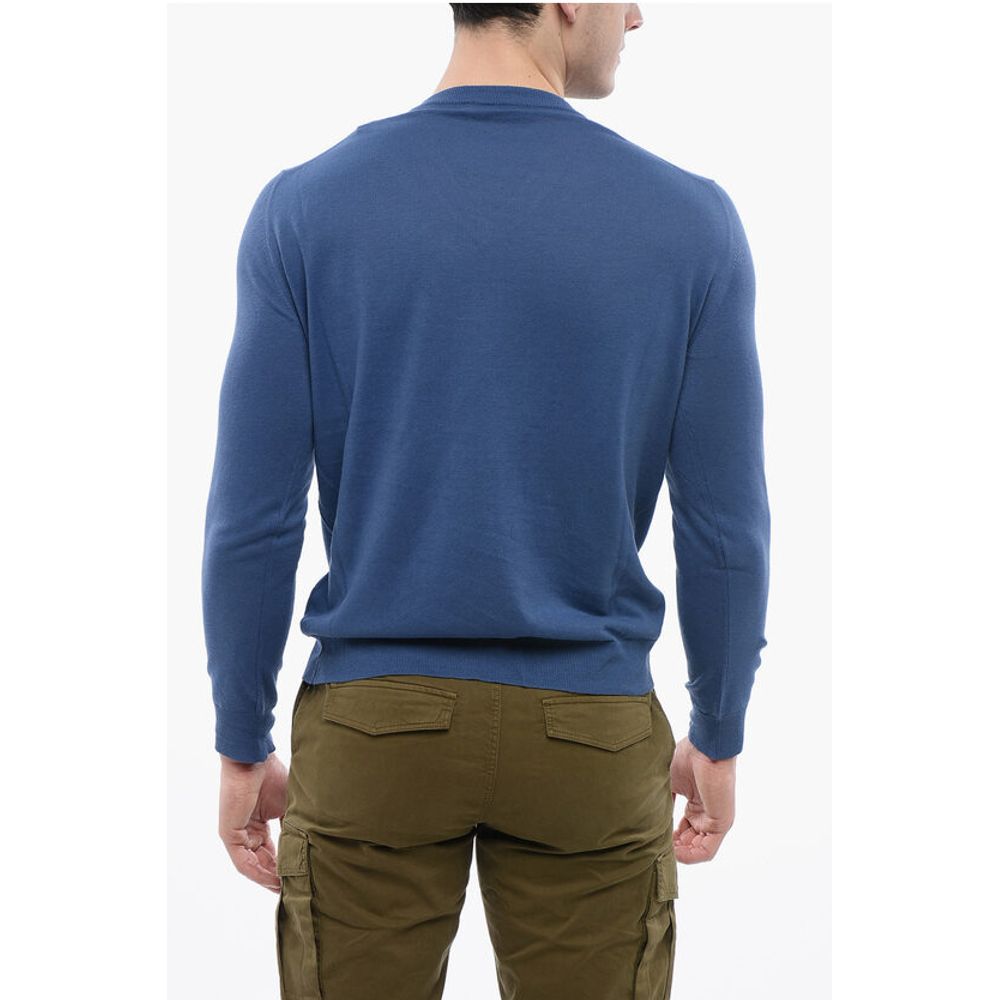 Altea Linen-blended V neckline Sweater