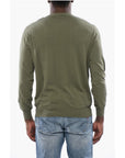 Altea Crepe Cotton Crewneck Sweater