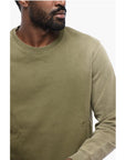 Altea Brushed Cotton Crewneck Sweater