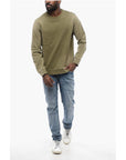 Altea Brushed Cotton Crewneck Sweater