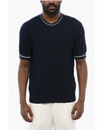 Altea Ribbed Cotton Dropped Shoulder T-Shirt