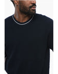 Altea Ribbed Cotton Dropped Shoulder T-Shirt