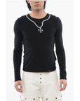 Off-White Pinted NECKLACE Long Sleeved T-shirt
