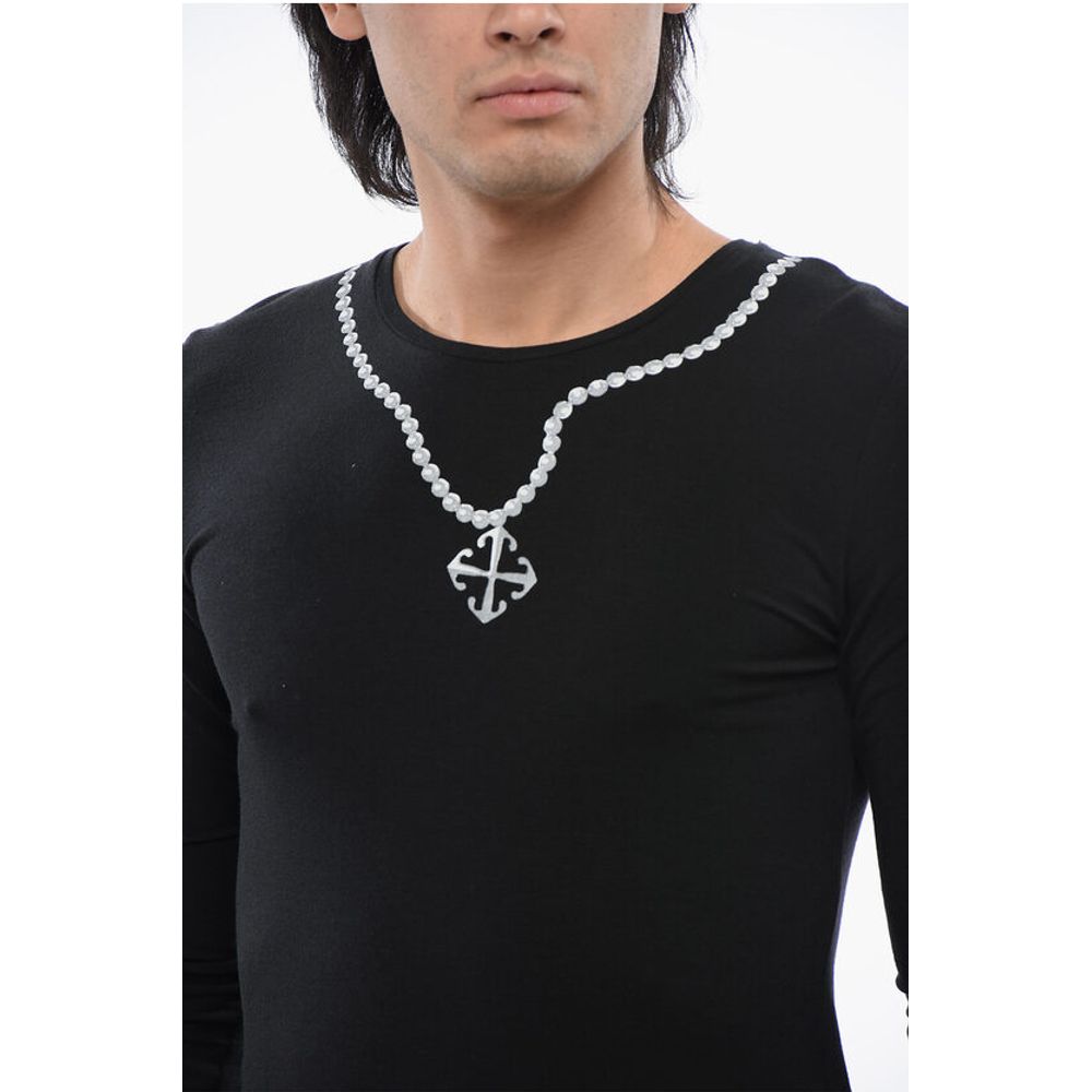 Off-White Pinted NECKLACE Long Sleeved T-shirt