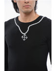 Off-White Pinted NECKLACE Long Sleeved T-shirt
