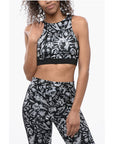 Off-White Old-School Motif Active Top with Logoed Elastic Band