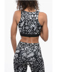 Off-White Old-School Motif Active Top with Logoed Elastic Band