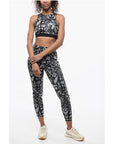 Off-White Old-School Motif Active Top with Logoed Elastic Band