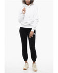 Off-White Overized Hoodie Sweatshirt with Embroidered Logo