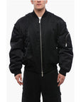 Off-White Padded Nylon ARROW Multipocketed Bomber Jacket