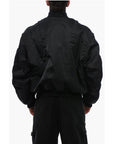Off-White Padded Nylon ARROW Multipocketed Bomber Jacket