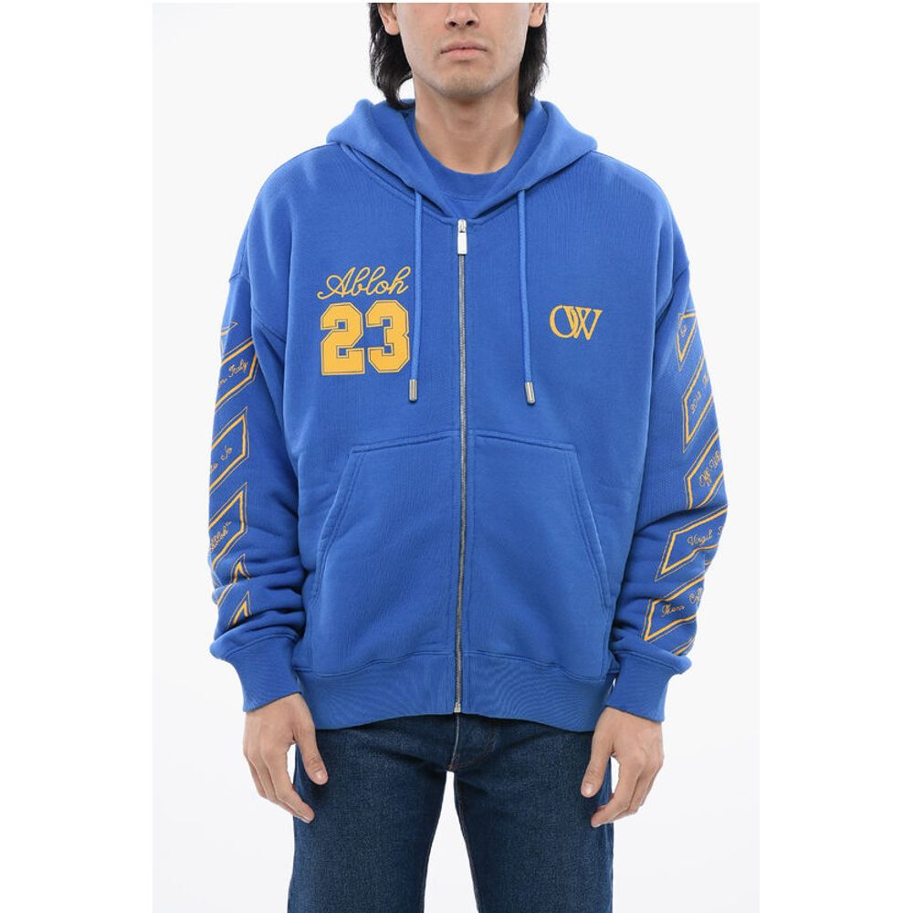 Off-White Skate Fit OW23 Hoodie with Front Zip