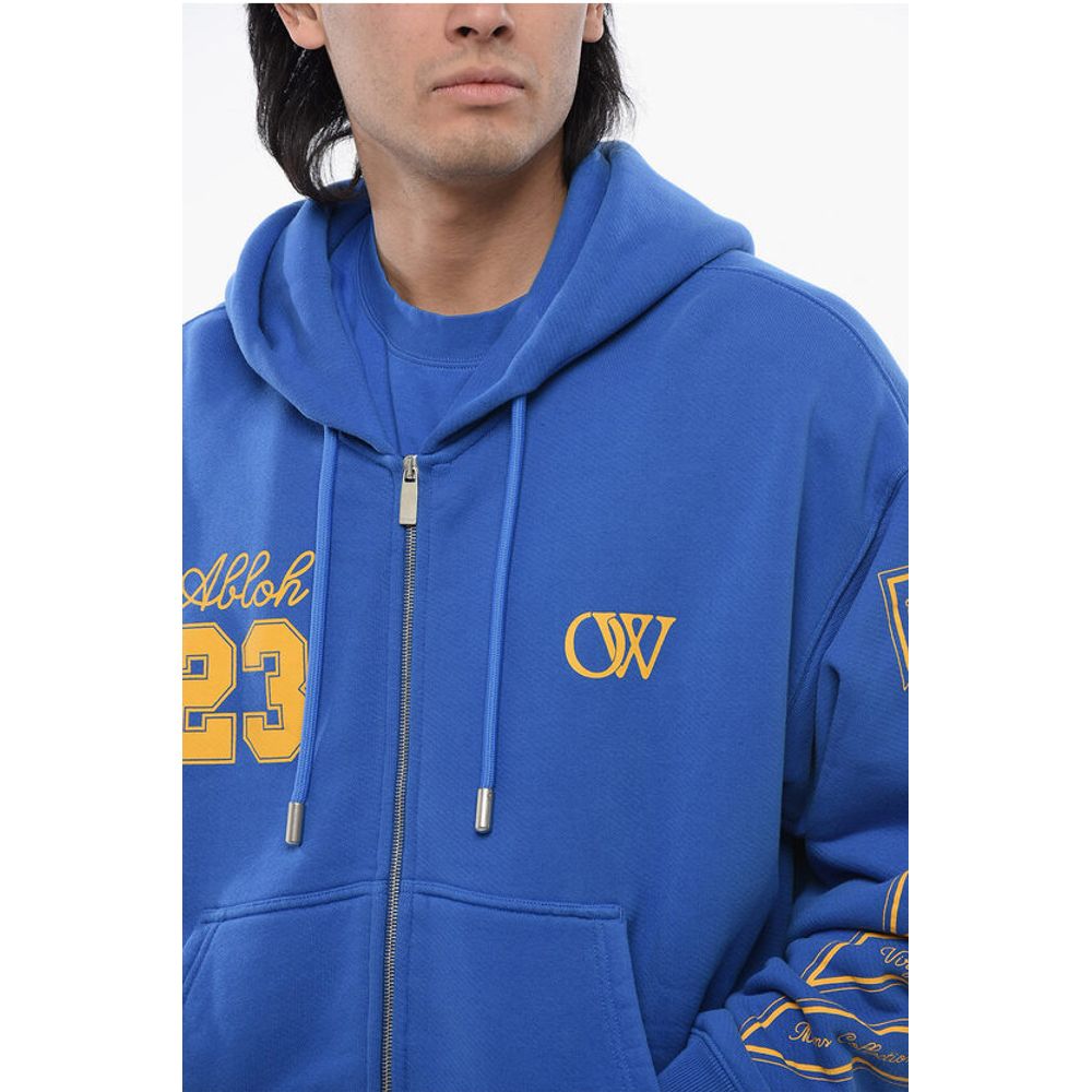 Off-White Skate Fit OW23 Hoodie with Front Zip