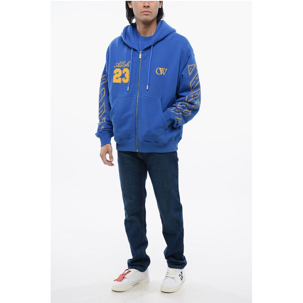 Off-White Skate Fit OW23 Hoodie with Front Zip