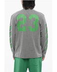 Off-White Skate-Fit 23 VARSITY Printed Long Sleeved T-shirt