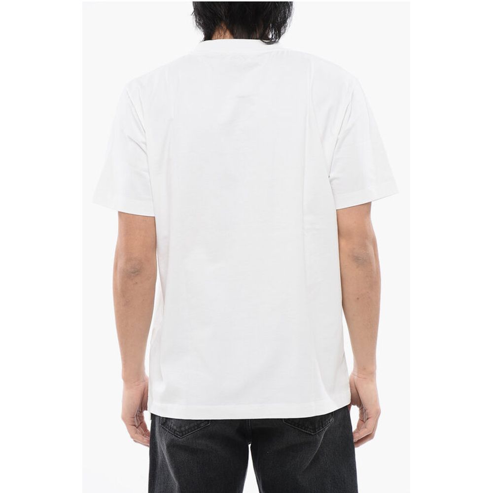Off-White Printed NUMBER Slim-Fit T-shirt