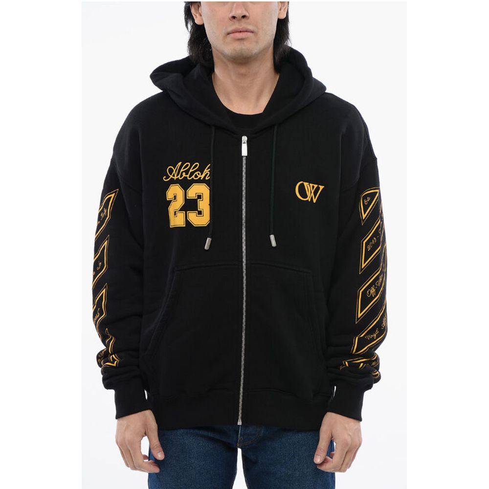 Off-White Skate Fit OW23 Hoodie with Front Zip