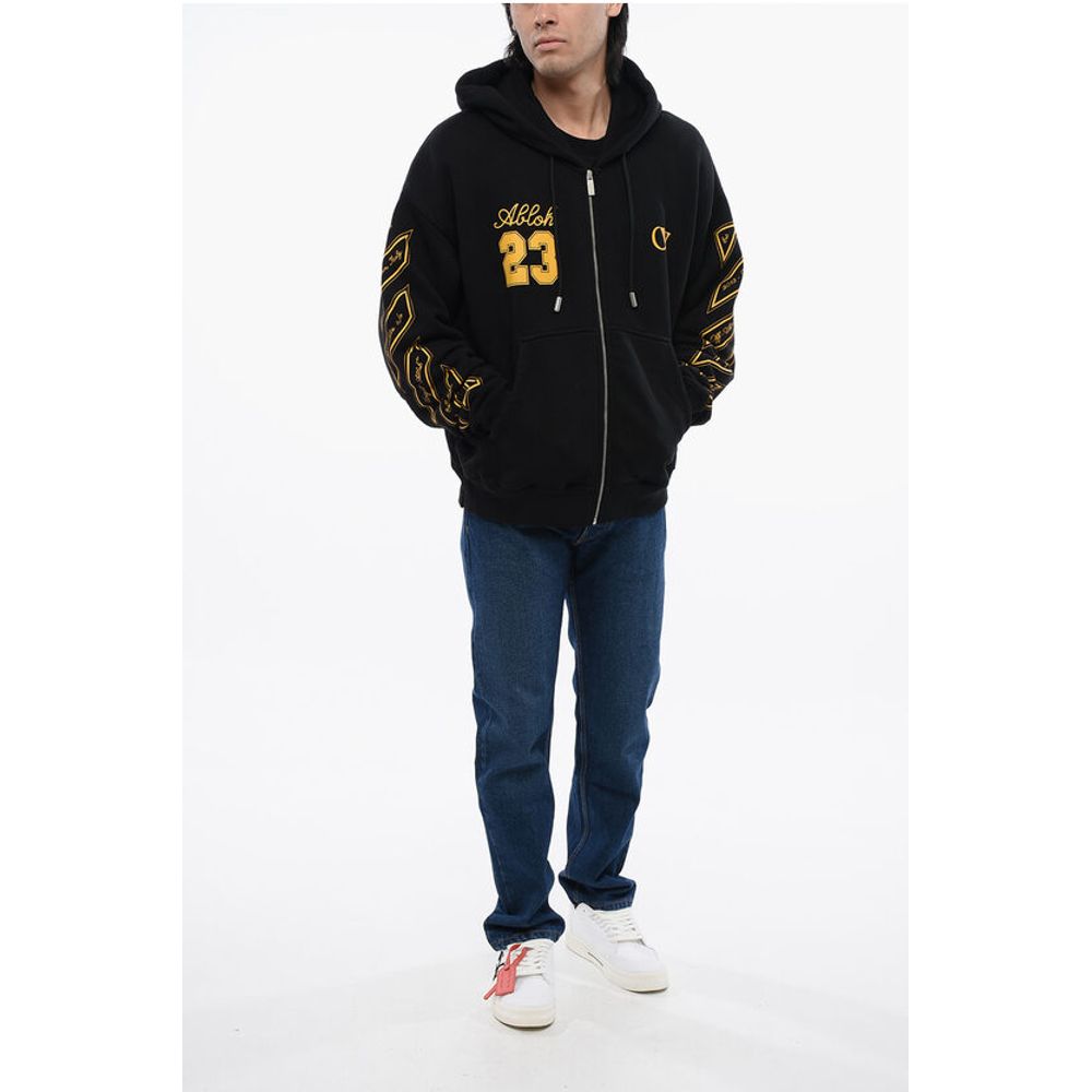 Off-White Skate Fit OW23 Hoodie with Front Zip