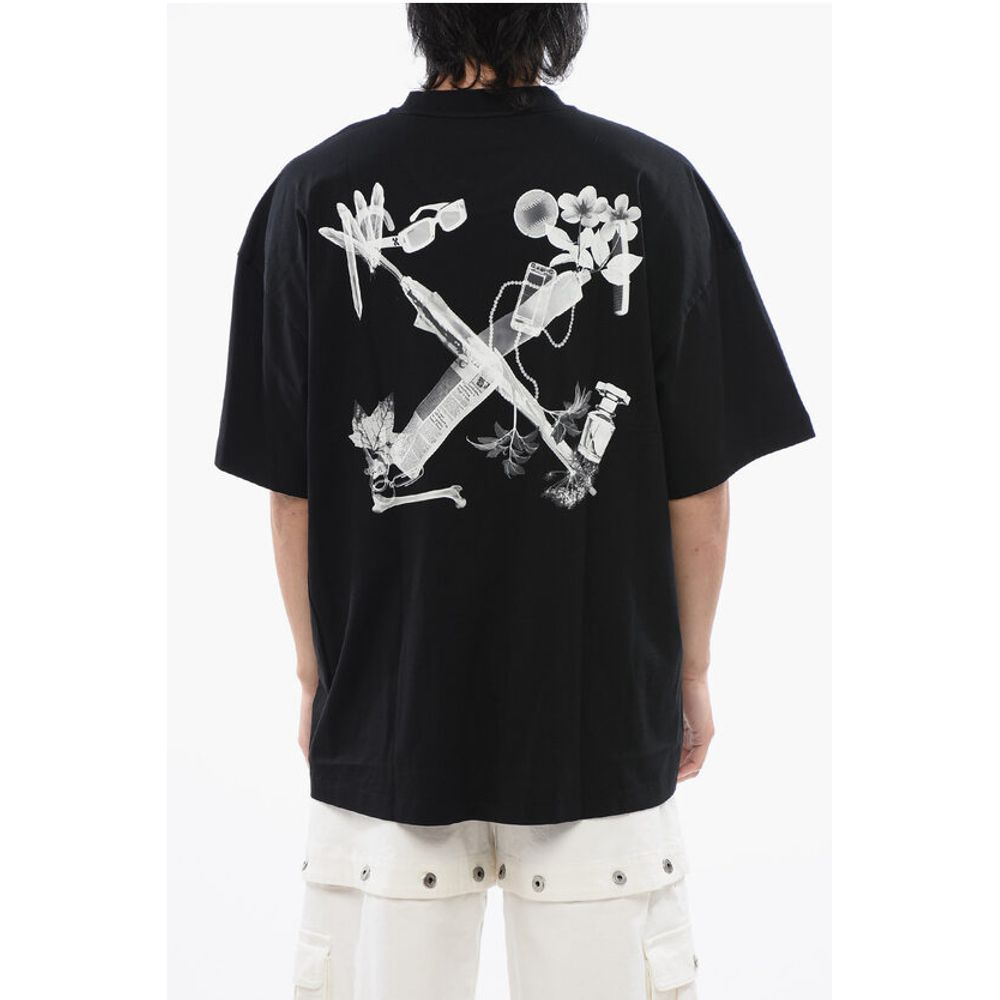 Off-White Oversize-fit SCAN Printed T-shirt