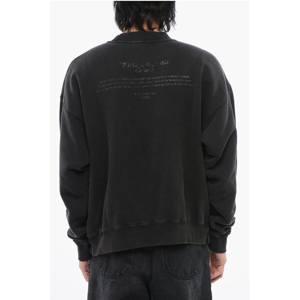 Off-White Printed MARY SKATE Crew-neck Sweatshirt