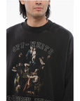 Off-White Printed MARY SKATE Crew-neck Sweatshirt