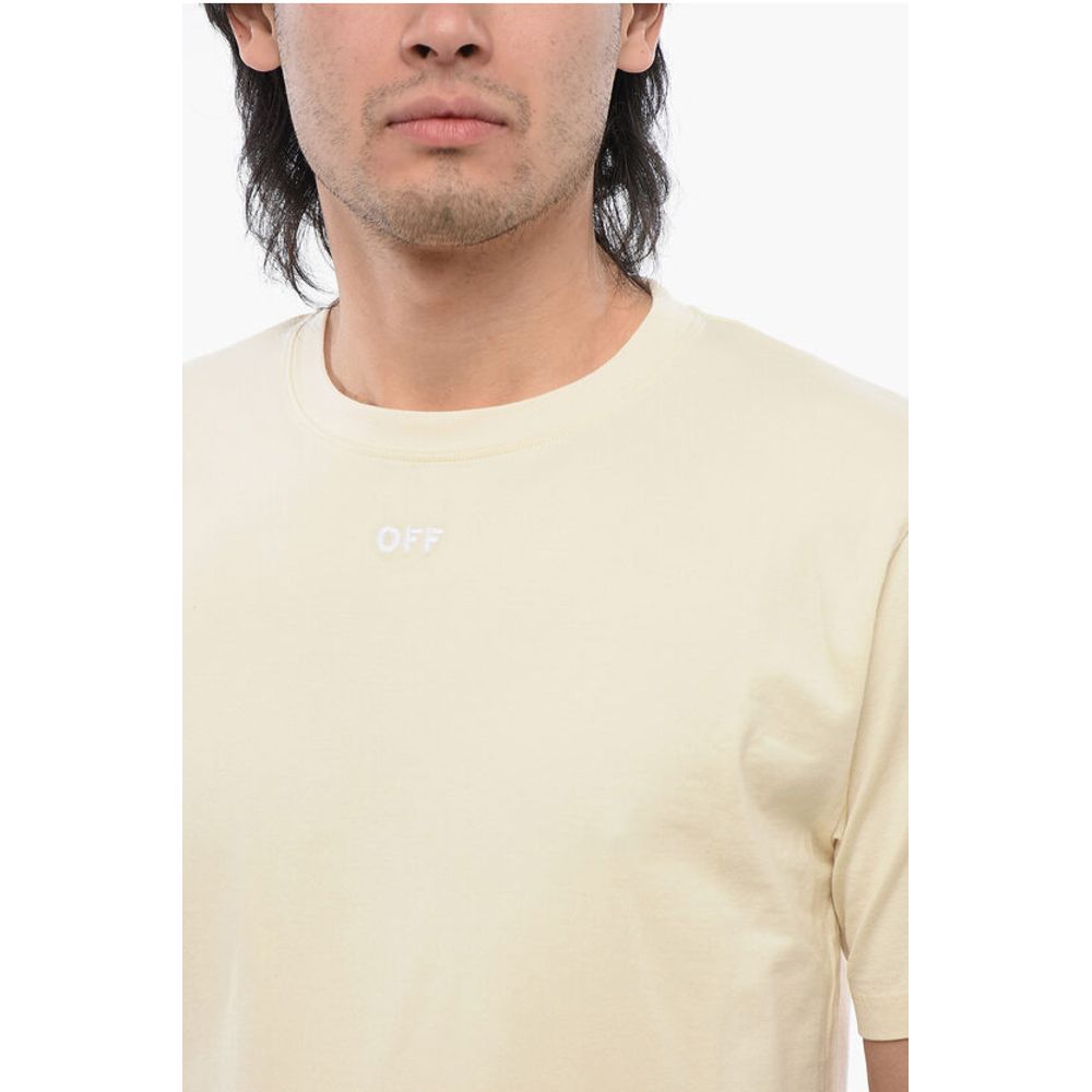 Off-White Embroidered ARROW Slim-Fit T-shirt