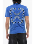 Off-White Bandana Motif Crew-neck T-shirt