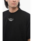 Off-White Oversize-Fit BANDANA Embroidered T-shirt
