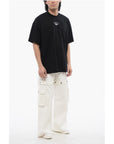 Off-White Oversize-Fit BANDANA Embroidered T-shirt